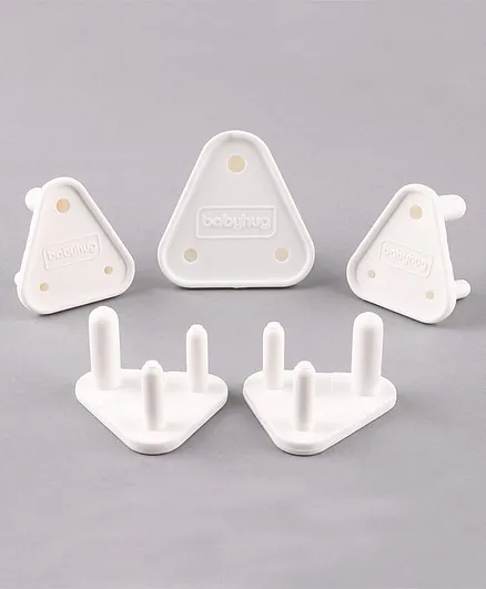 Babyhug Electrical Socket Cover Pack of 5 - White
