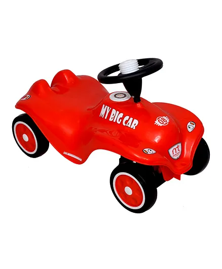 Mothertouch My Big Car Manual Push Ride On - Red