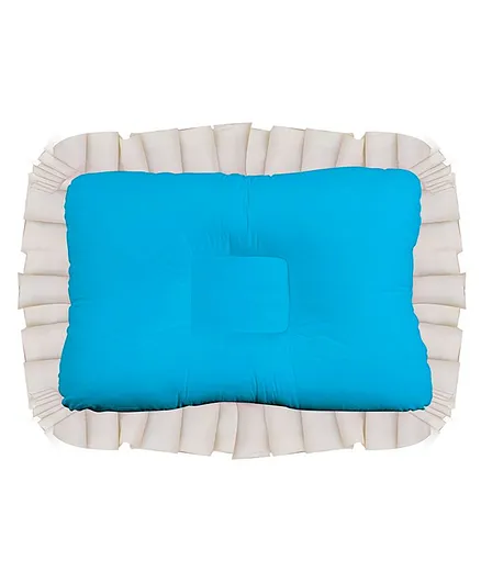 Get It Baby Head Shaping Recron Pillow - Blue