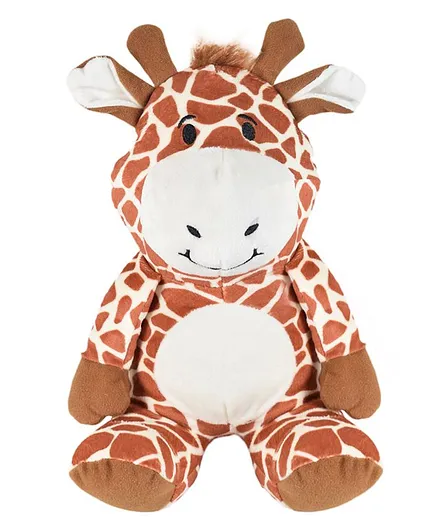 Ultra Sitting Giraffe Soft Toy Brown - 22 cm