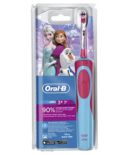 Oral-B Kids Electric Rechargeable Frozen Toothbrush (Color and Print May Vary)
