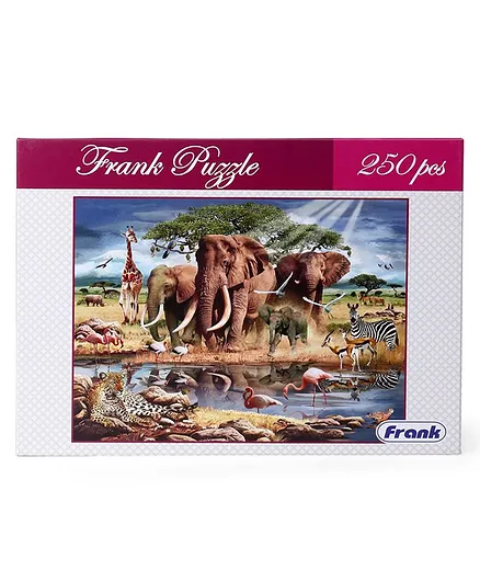 Frank In Africa Jigsaw Puzzle Multicolour - 250 Pieces