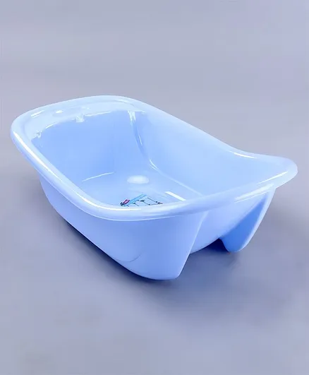 Babyhug Medium Size Baby Bath Tub (Print May Vary) - Blue