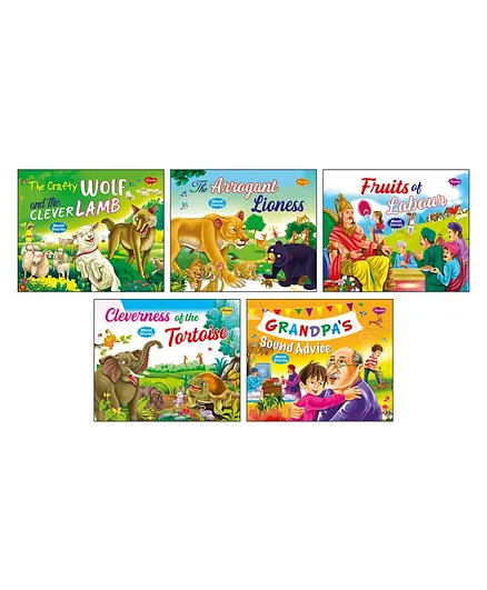 Moral Story Books Pack of 5 - English