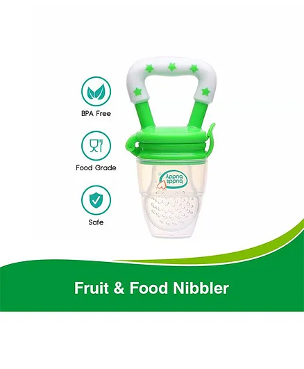 Buddsbuddy Fruit And Food Nibbler - Green