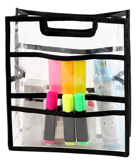 My Gift Booth Mesh Stationary Pouch - Black