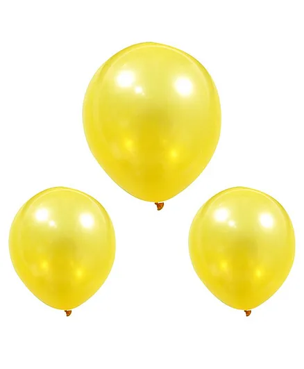 EZ Life Metallic Balloons Golden - Pack of 25