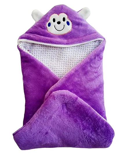 Brandonn Hooded Sleeping Bag - Purple