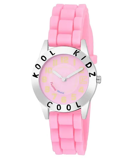 Kool Kidz Analogue Watch - Light Pink