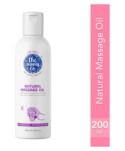 The Moms Co. Natural Massage Oil - 200 ml