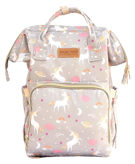 Premium Diaper Backpack Bag - 17 Pockets Premium Diaper Backpack Bag - Unicorn