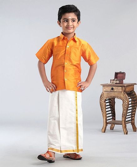 mundu with shirt