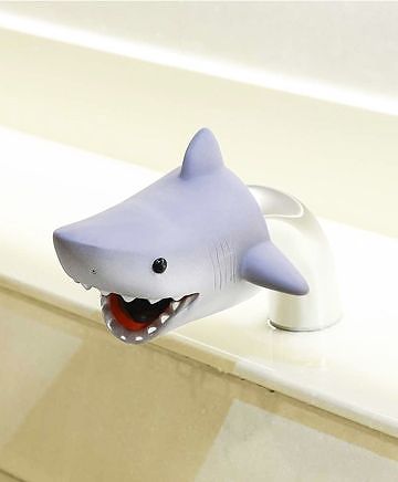 Babypro Silicone Rubber Baby Shark Bath Faucet Cover Grey Online