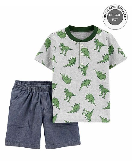 2-Piece Dinosaur Jersey...