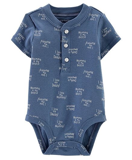 carter's henley bodysuit