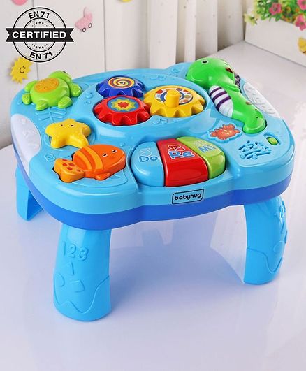 Babyhug Aquatic Musical Activity Table - Multicolor Freeoffer