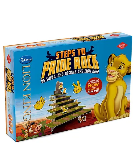 Kaadoo Disney Lion King Steps To Pride Rock Tabletop Game For 4 Year Olds Proudly Made In India 2 Players Online India Buy Board Games For 4 14 Years At Firstcry Com 2936725