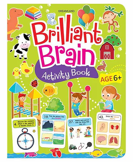 Dreamland Brilliant Brain Activity Book 6+