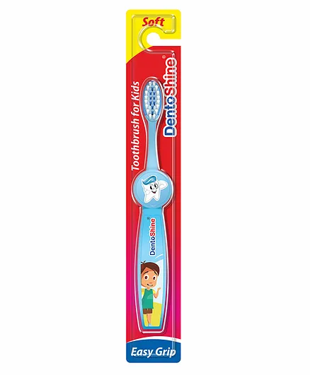 DentoShine Easy Grip Toothbrush - Blue