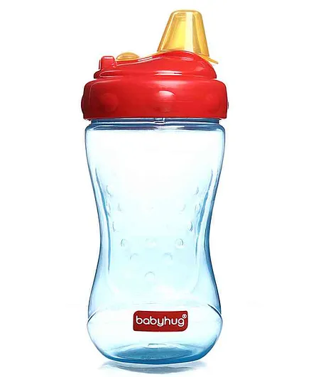 Babyhug Ergo Grip Soft Spout Sipper - Red Blue