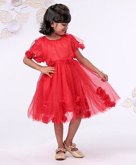 red half frock