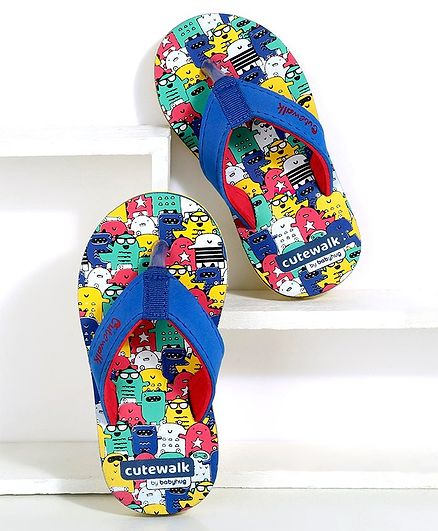 cute walk by babyhug flip flops