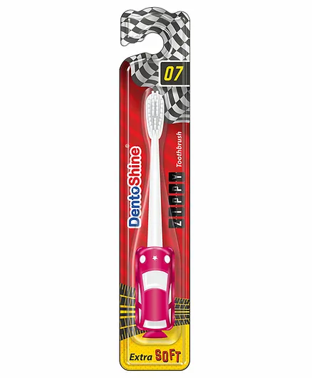 DentoShine Zippy Extra Soft Toothbrush - Pink
