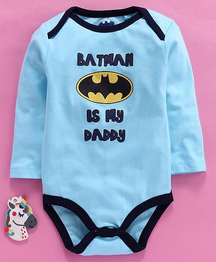 BATMAN Toddler Boy Blue Print Lightweight Robe