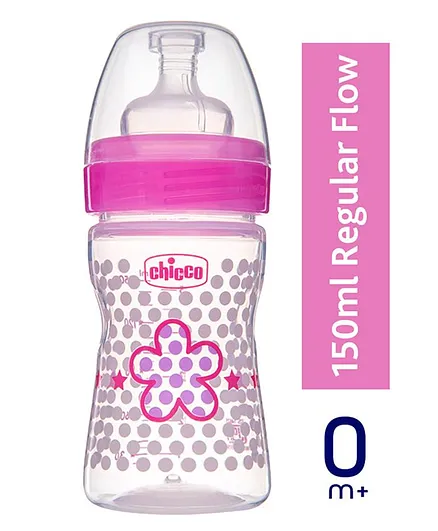 Chicco Well Being Bottle Pink - 150 ml