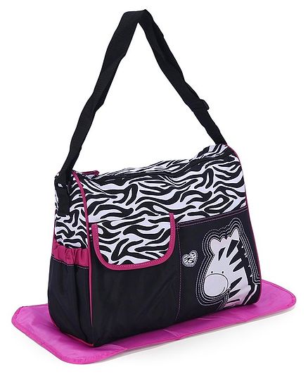 zebra diaper bag