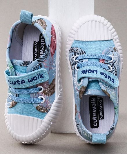 Cute walk by babyhug canvas shoes Clearance