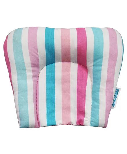 Abracadabra Cavity Neck Pillow Multi Stripe Print - Multicolour