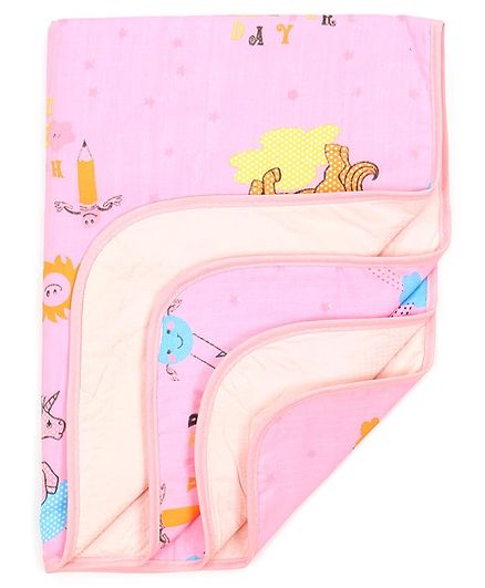 Diaper Changing Mat Nature Print Pink Online In India Buy At Best