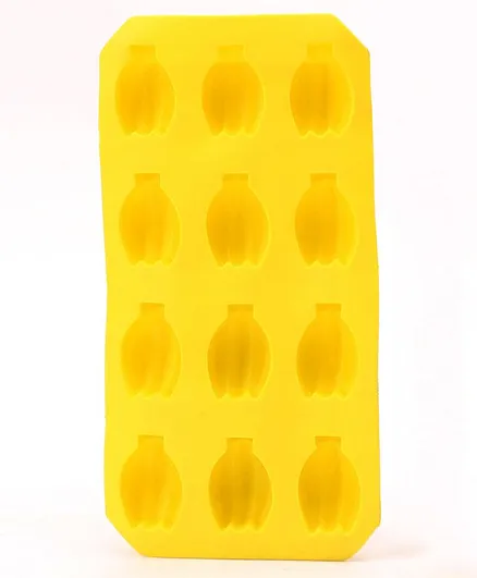 Banana Shaped Ice Cube Tray - Yellow