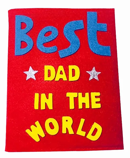 Lill Pumpkins Best Dad in The World Diary - Red 