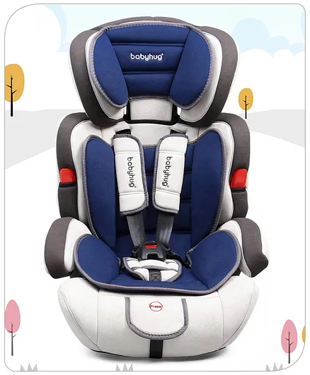 Babyhug Safe Journey Forward Facing Car Seat - Blue