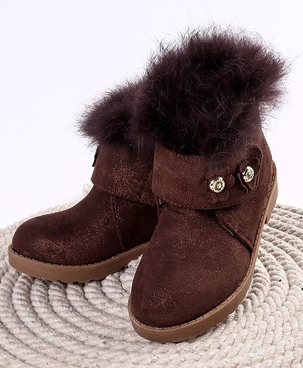 maroon winter boots