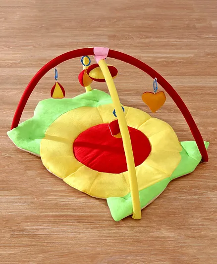 Babyhug Twist N Fold Move N Play Activity Gym Sunflower - Multicolor