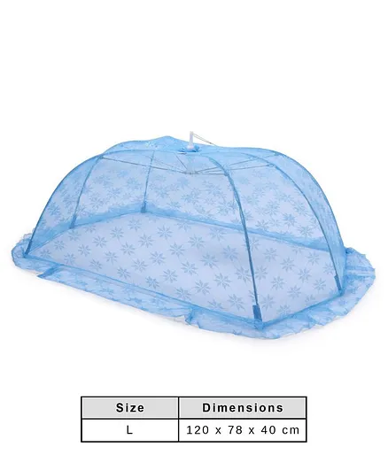 Babyhug Portable Baby Mosquito Net Large Blue Online in India Buy at Best Price from FirstCry 3106541