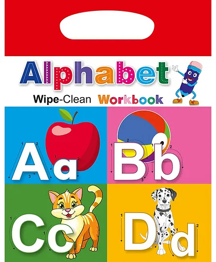 Wipe & Clean Workbook Alphabet with Pen - English