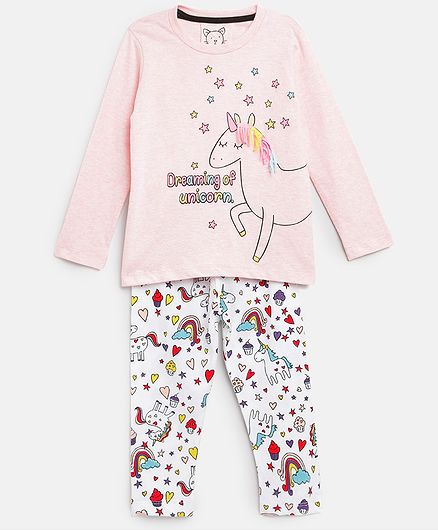 little pink night suit