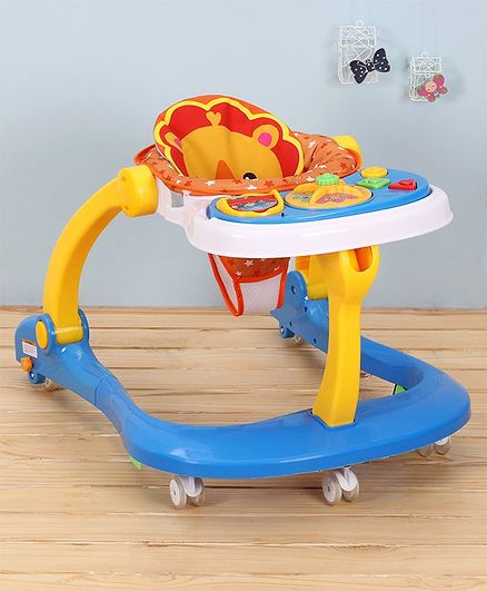 musical baby walker with play tray