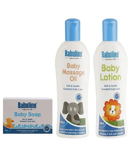 Babuline Skin Care Combo Pack of 3 - 100 ml & 50 gm Each