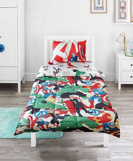 Pace Marvel Avengers Evergreen Single Bed Comforter Set