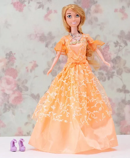 Hrijoy Fashion Doll Orange - Height 29 cm