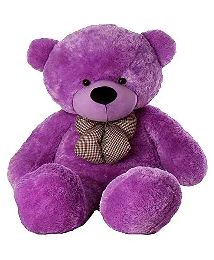 Frantic Teddy Bear Soft Toy Purple 