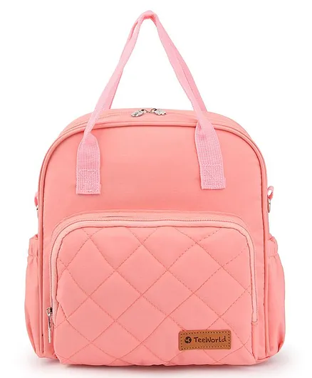 Teeworld Mini Diaper Backpack - Peach