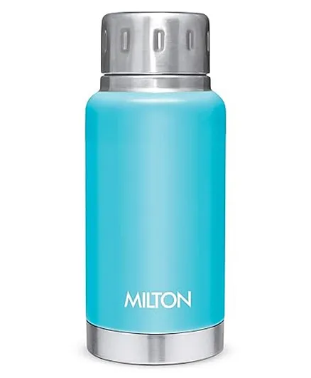 Milton Elfin 160 Thermosteel Hot Cold Water Bottle Light Blue