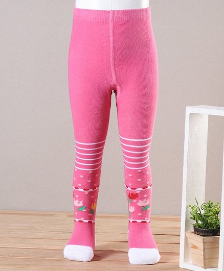 baby burgundy tights