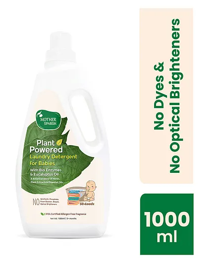 Mother Sparsh Plant Powered Laundry Liquid Detergent - 1000 ml